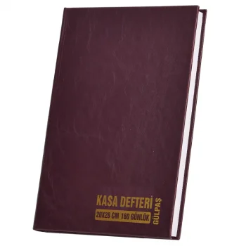 Gülpaş Kasa Defteri 20x28 Cilt Bezli 160 Yaprak 718 Tcdf