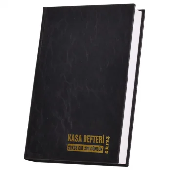 Gülpaş Kasa Defteri 20x28 Cilt Bezli 320 Yaprak 719 Tcdf