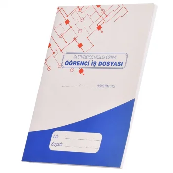 Gülpaş 20*28 Ögrenci İş Dosyası (staj Dosyası) Meslek Liseleri İçin 48 Yaprak 216