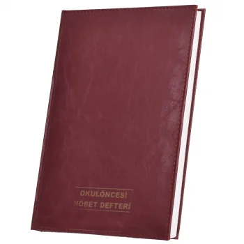 Gülpaş Okul Öncesi Nöbet Defteri Ciltli 100 Yaprak 552