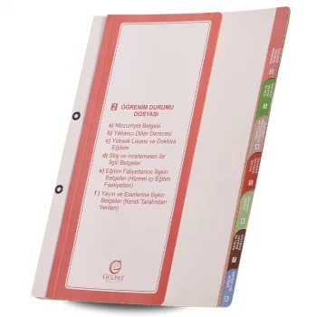 Gülpaş Özlük Dosya İçi 8 Li İç 699