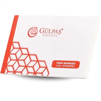 Gülpaş Para Makbuzu 2/50 Otokopili 675