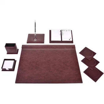 Gülpaş Sümen Takımı Lüks 7 Parça Tek Kalemli Bordo 285