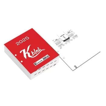 Keskin Color 2025 K-blok Günlük Masa Takvimi Ajanda 600012-99