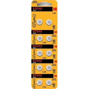 Kodak Düğme Pil 10 Lu Ag10