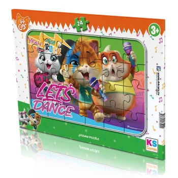 Ks Games Puzzle 24 Parça Cats Frame Cat-704 Ksgm