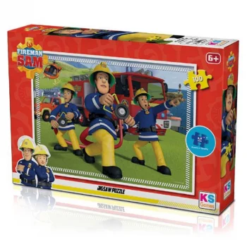 Ks Games Puzzle 100 Parça Fireman Sam Frs714 Ksgm