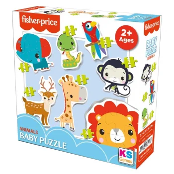 Ks Games Puzzle Fisher-price Baby Animals Fp-13413 Ksgm