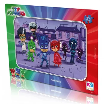 Ks Games Puzzle 24 Parça Pjmasks Frame Pjm704 Ksgm