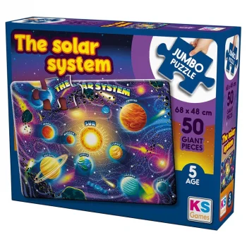 Ks Games Puzzle 50 Parça Planets Of Solar System Jumbo Jp-31014 Ksgm