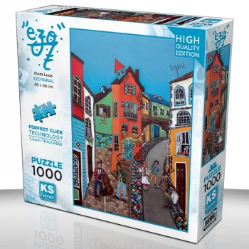 Ks Games Puzzle Yetişkin 1000 Parça Parça Nora Luca 20659 Ksgm