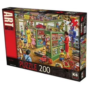 Ks Games Puzzle 200 Toy Shop 24003 Ksgm