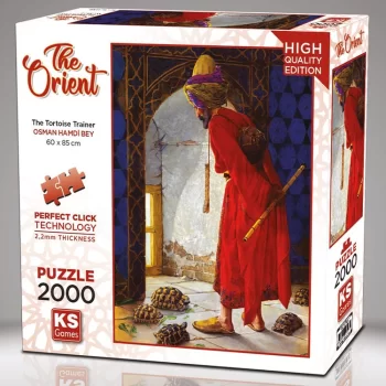 Ks Games Puzzle Yetişkin 2000 Parça Kaplumbağa Terbiyecisi 22527 Ksgm
