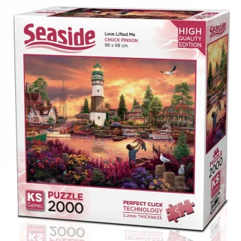Ks Games Puzzle Yetişkin 2000 Parça Parça Love Litfed Me 22516 Ksgm