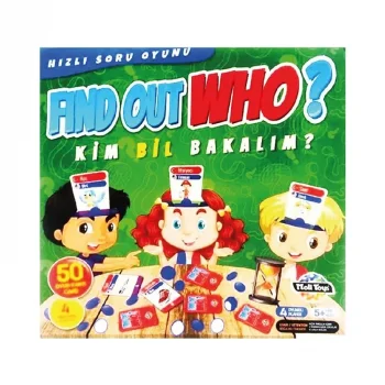 Moli Kim Bil Bakalım (find Out Who)5+yaş Ml-1728