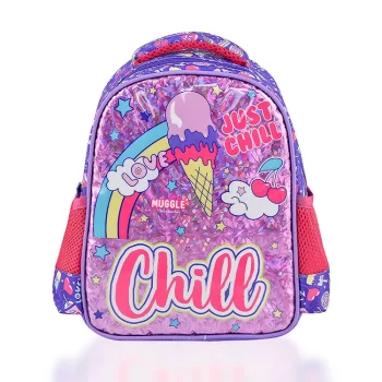 Muggle Mu-0723 İce Cream Mor Anaokulu Çantası- Shnk