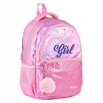 Muggle Mu-9039 Super Gırl Koleksiyonu İlkokul Çantası Shnk