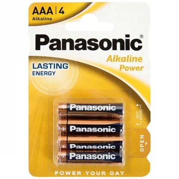 Panasonic Power Alkaline Pil 4lü Aaa (ince) 039334