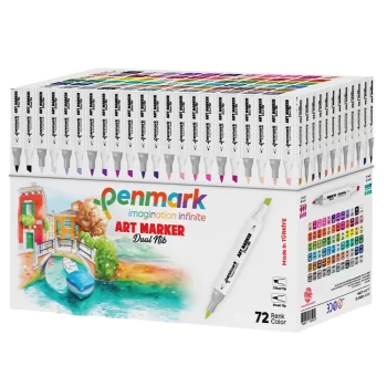 Penmark Markers Art Brush Kalem 72 Li Set Hs -9000-72