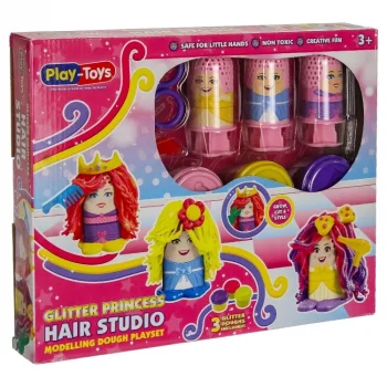 Play-toys 0423 Glitter Princess Hair Studio 000423 *36 Oyck