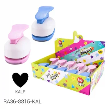 Red Apple Şekilli Delgeç 3.80 Cm Büyük Boy Kalp Ra36-8815