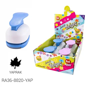 Red Apple Şekilli Delgeç 5.00 Cm Mega Boy Yaprak Ra36-8820