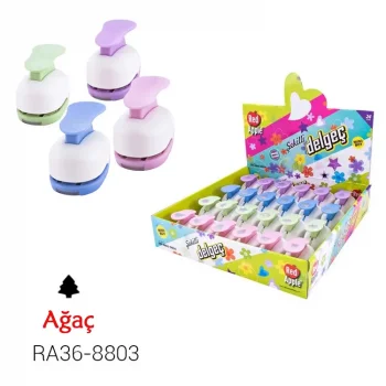 Red Apple Şekilli Delgeç 1.00 Cm Mini Boy 32943 Ağaç