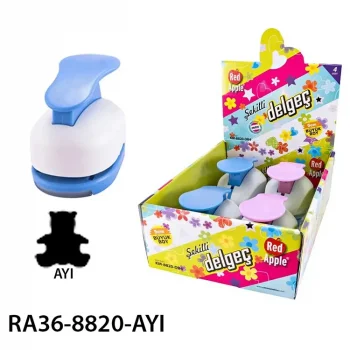 Red Apple Şekilli Delgeç 5.00 Cm Mega Boy Ayı Ra36-8820