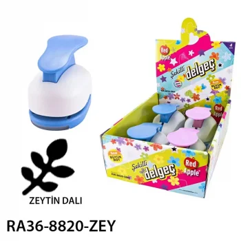 Red Apple Şekilli Delgeç 5.00 Cm Mega Boy Zeytin Dalı Ra36-8820