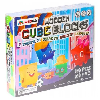 Redka Wooden Cube Blocks Rd5642