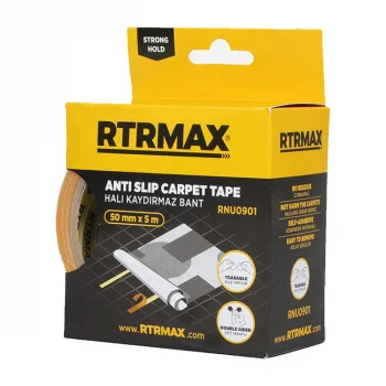 Rtrmax Çift Taraflı Bez Halı Bandı 50 Mm * 5 Mt. Rnu0901