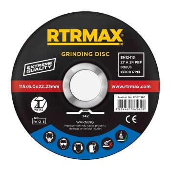 Rtrmax Rdg11560 Çapak Alma Diski 115*6.0*22