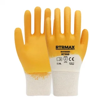 Rtrmax Rh19882 Nitril Kaplı Pamuk Eldiven No:10/xl 377645 *288