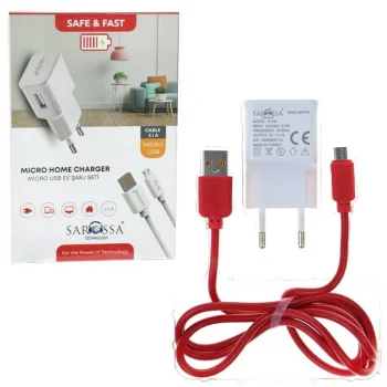 Sarossa S448 Ev Şarj Seti_micro Usb Elku