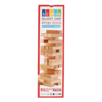 Südor Ahşap Denge Oyunu Naturel Kampanyalı Ürün Mh05