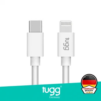 Tugg Germany Şarj Kablosu Ve Veri Aktarımı Ultra Hızlı 60w 1 Mt Type-c + Lightning İphone 104621