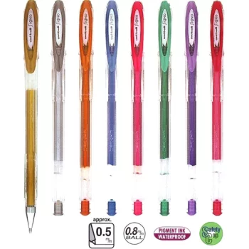 Uniball Signo Noble Metal 0.8mm. Jel Kalem 48li Set