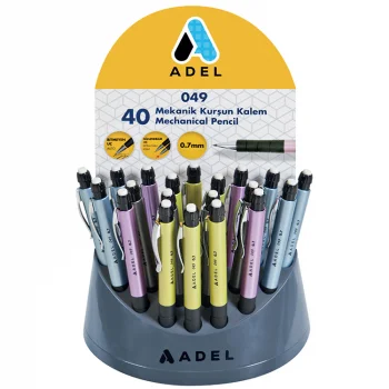 Adel Versatil Kalem Auto 049 Stand 40lı 0.7 Mm 4012049001000