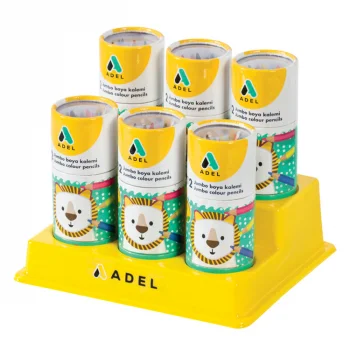 Adel Kuru Boya Kalemi Karton Tüp 12li Yarım Boy 2119520101