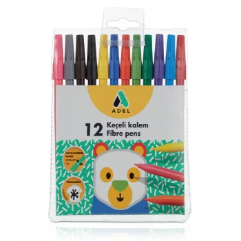 Adel Keçeli Kalem 12 Renk 2220213001000