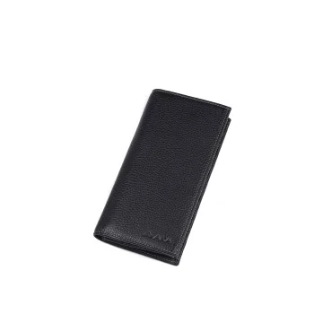 Aka Erkek El Cüzdanı 812-2 Floter Siyah Deri