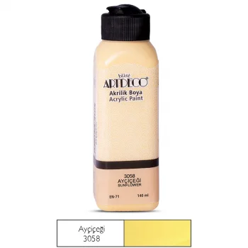 Artdeco Akrilik Boya 140 Ml Ayçiçeği Lv-y-070r-3058