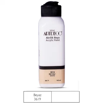 Artdeco Akrilik Boya 140 Ml Beyaz Y-070r-3619