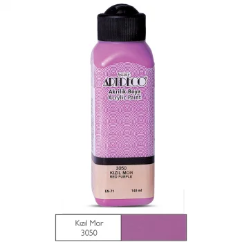 Artdeco Akrilik Boya 140 Ml Kızıl Mor 070r-3050
