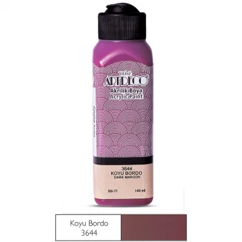 Artdeco Akrilik Boya 140 Ml Koyu Bordo Y-070r-3644