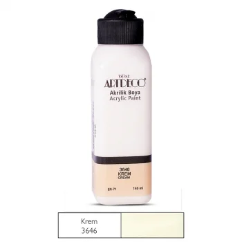 Artdeco Akrilik Boya 140 Ml Krem Y-070r-3646