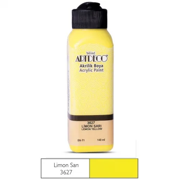 Artdeco Akrilik Boya 140 Ml Limon Sarı Y-070r-3627