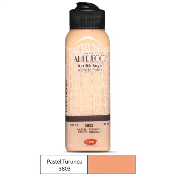 Artdeco Akrilik Boya 140 Ml Pastel Turuncu Lv-y-070r-3803
