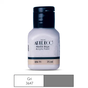 Artdeco Akrilik Boya 25 Ml Gri Y-070a-3647