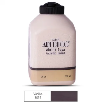Artdeco Akrilik Boya 500 Ml Vanilya Lv-y-070l-3039